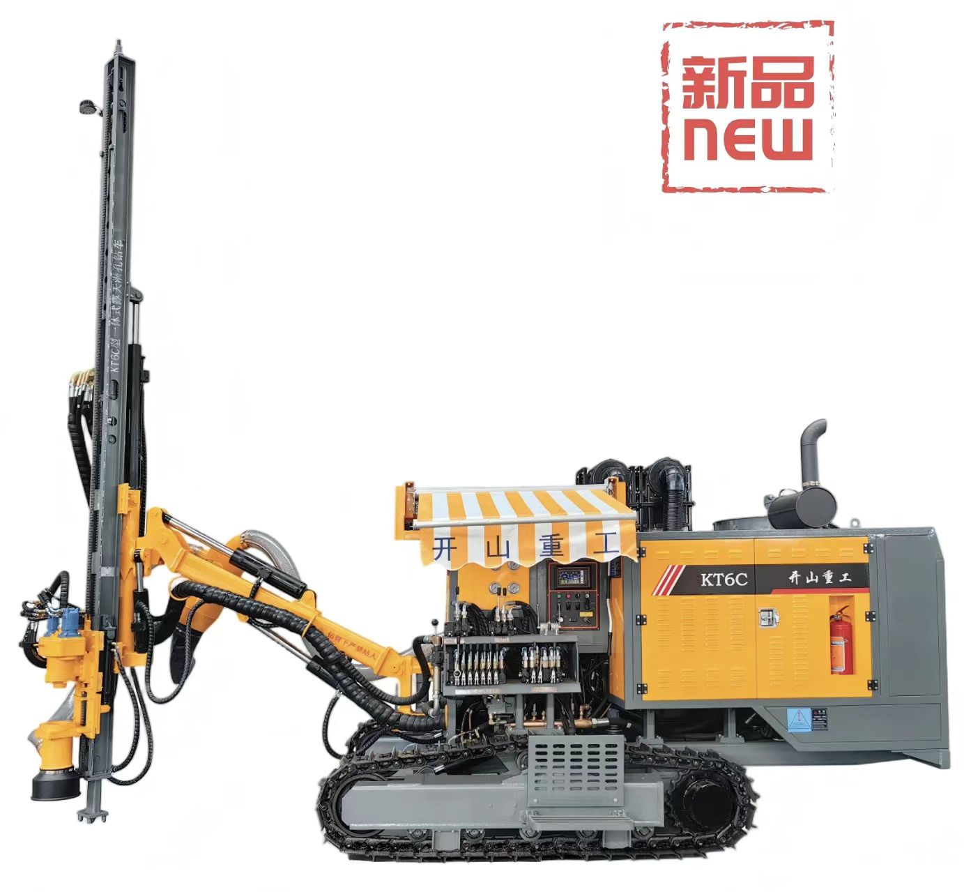 KT6C integrated open-air down-the-hole drill truck//KT6C型一体式露天潜孔钻车