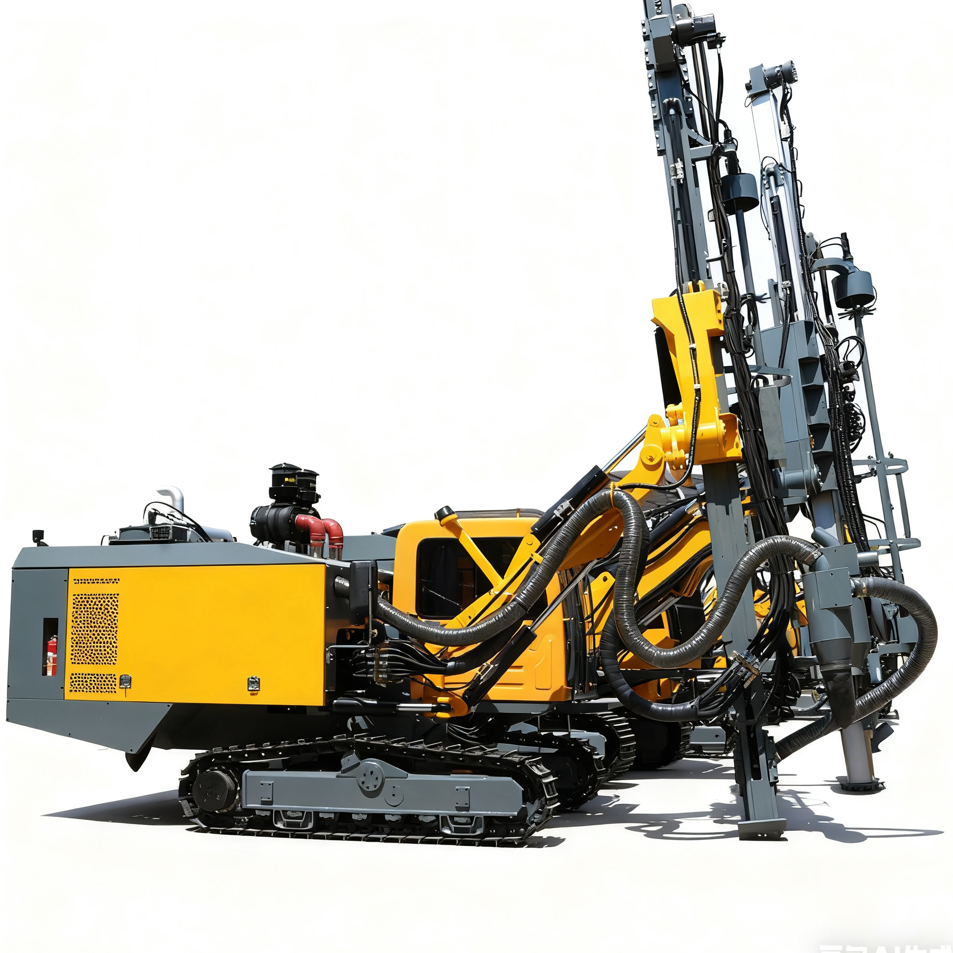 KG430 Drill Rig Hydraulic Drill Rig Hydraulic Drilling Rig Borehole Mining Machinery Crawler Boring 