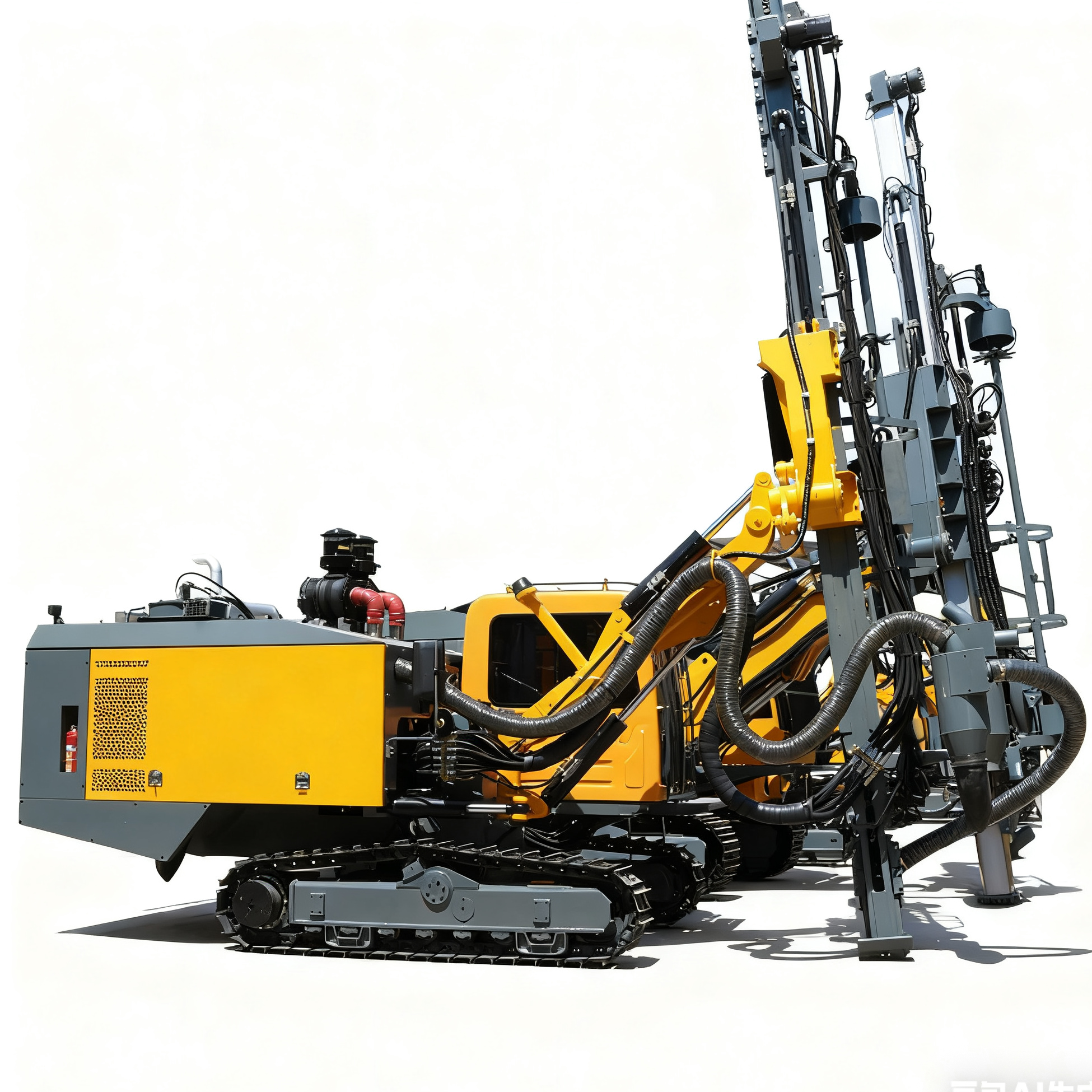 KG430 Drill Rig Hydraulic Drill Rig Hydraulic Drilling Rig Borehole Mining Machinery Crawler Boring 