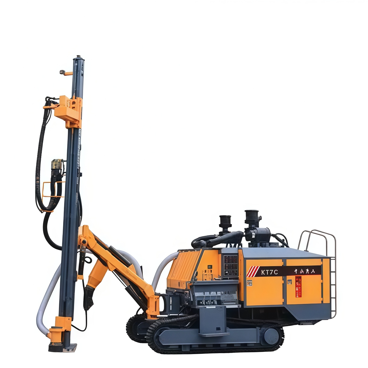 Kaishan High-Efficiency Rock Drilling Integrated DTH Drill Rig Model ZT7, Suitable for Underground M