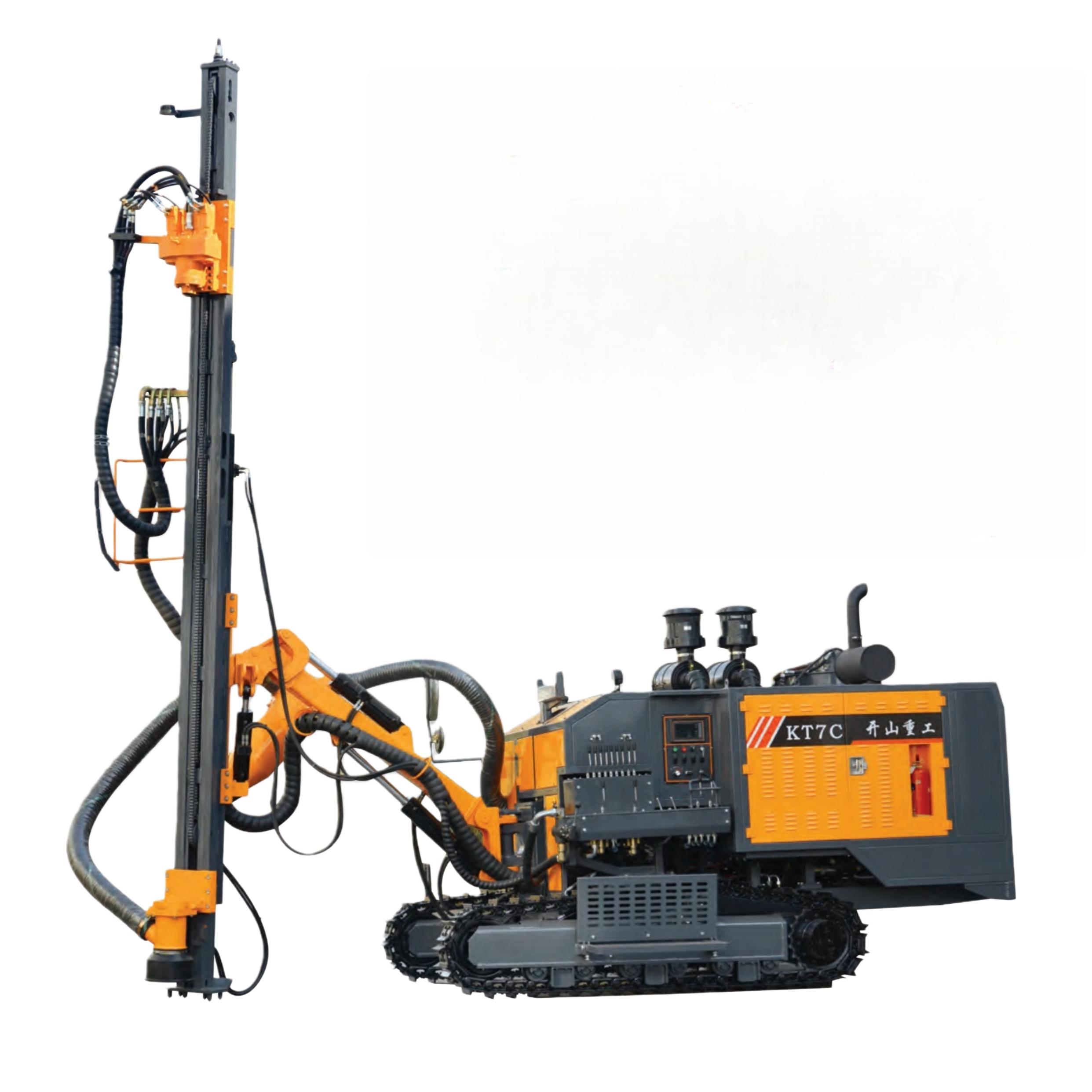 KT7 Hydraulic Down-the-hole Drilling Rig 180KW Power, Low Dust and Environmentally Friendly Operatio