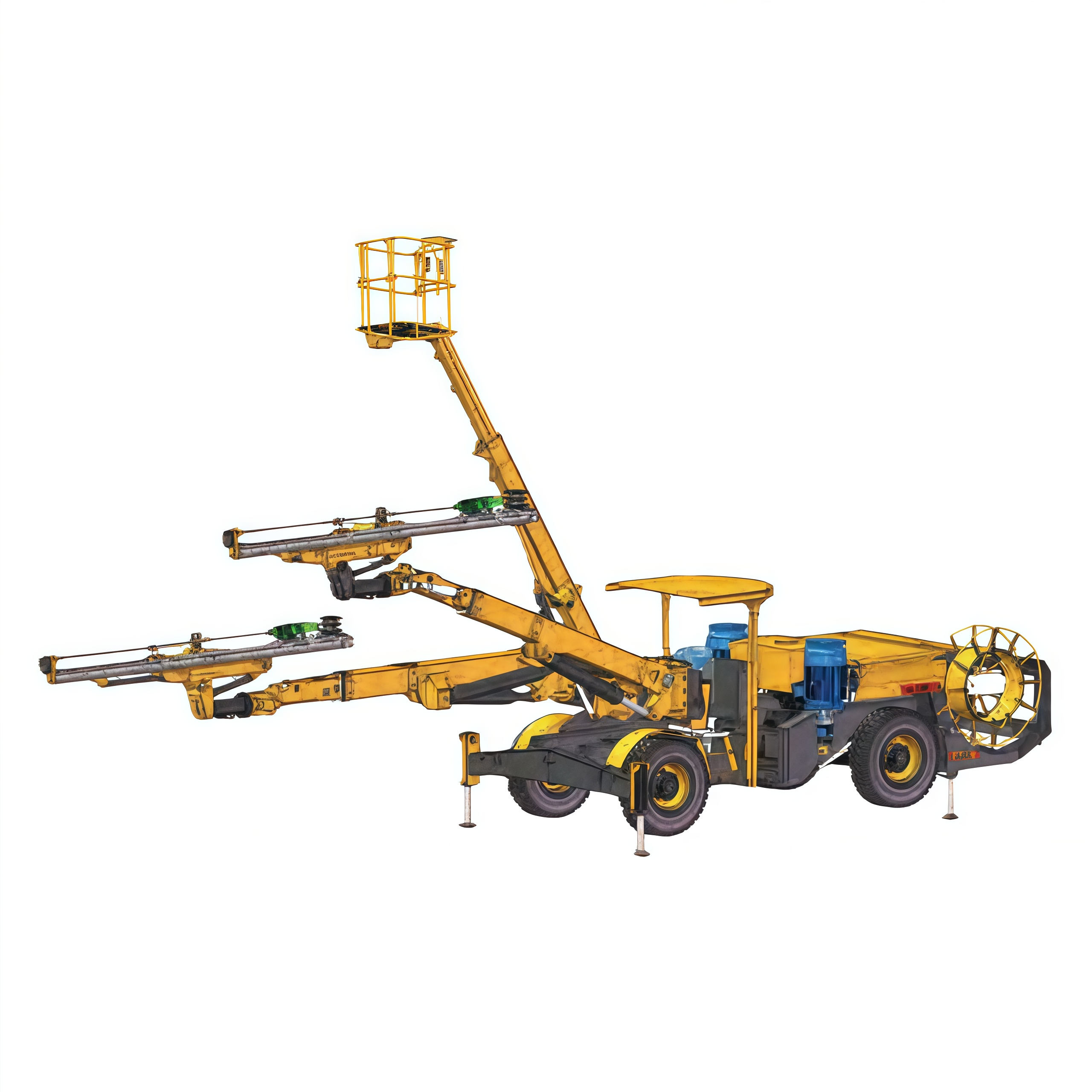 Kaishan Crawler Hydraulic DTH Drilling Rig, Special for Underground Mining, Rock Drilling Equipment